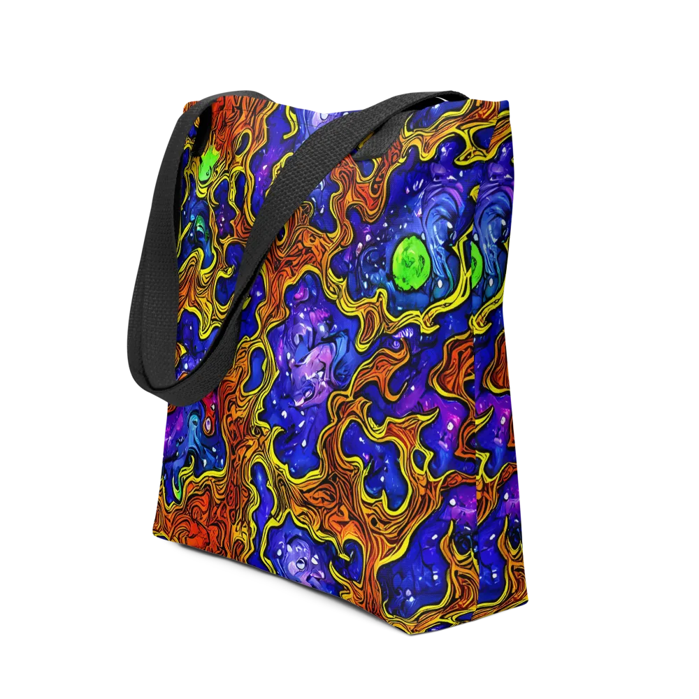 Electric Lava on Tote Bag — Front