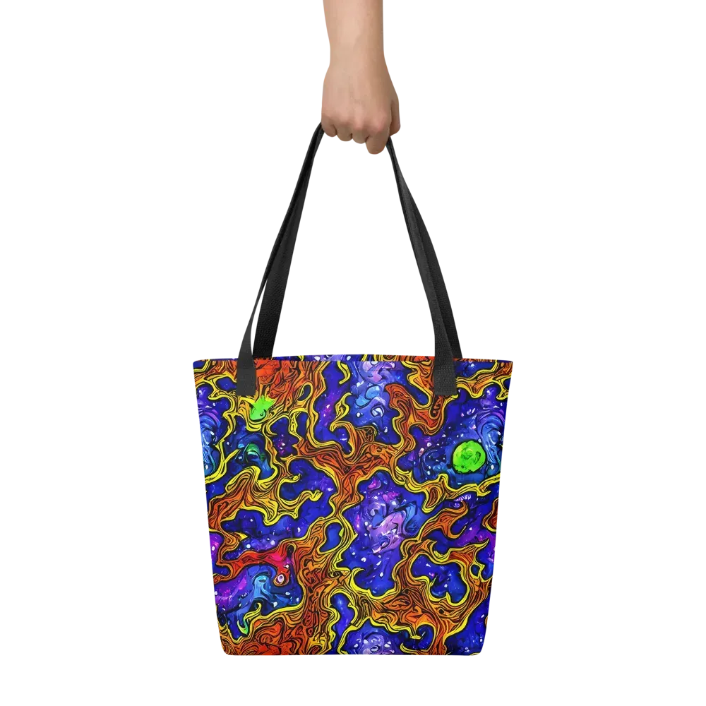 Electric Lava on Tote Bag — Front