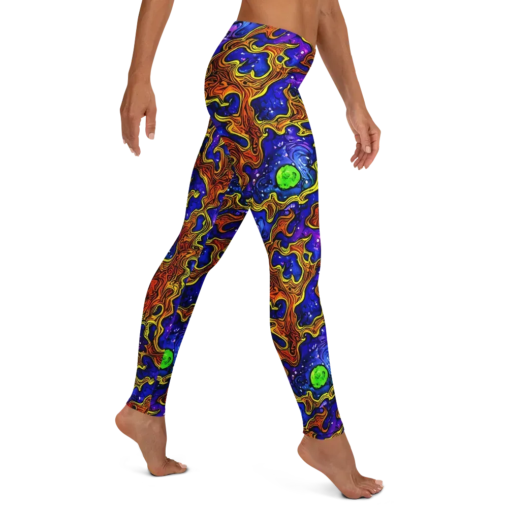 Electric Lava on Leggings — Right