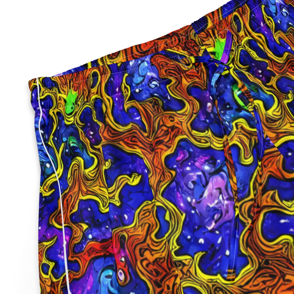 Electric Lava on Women's Pajama Shorts — Product details