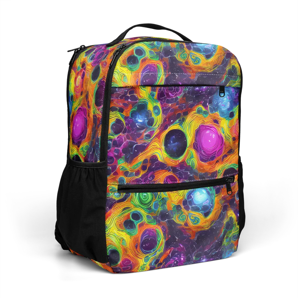 Luminous Orbits on Utility Backpack — Right Front