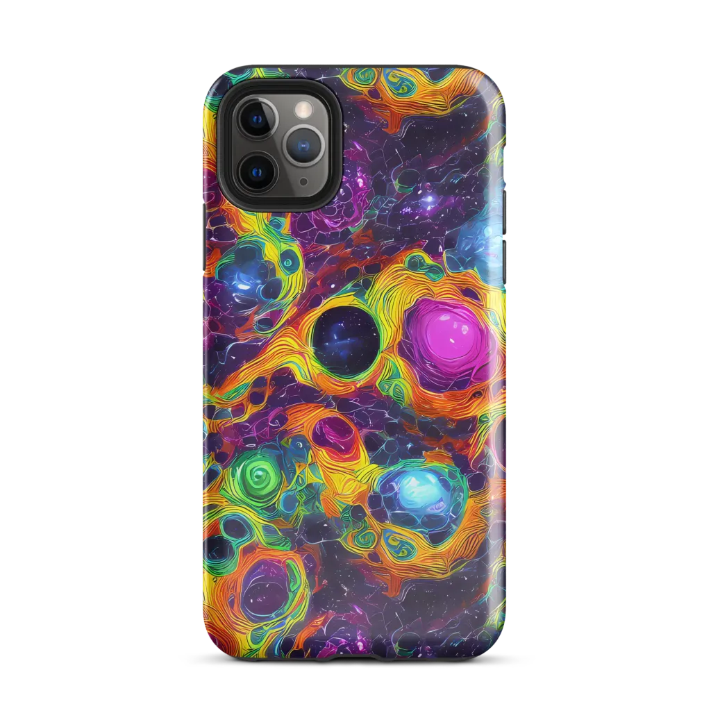 Luminous Orbits on Tough Case for iPhone® — Front