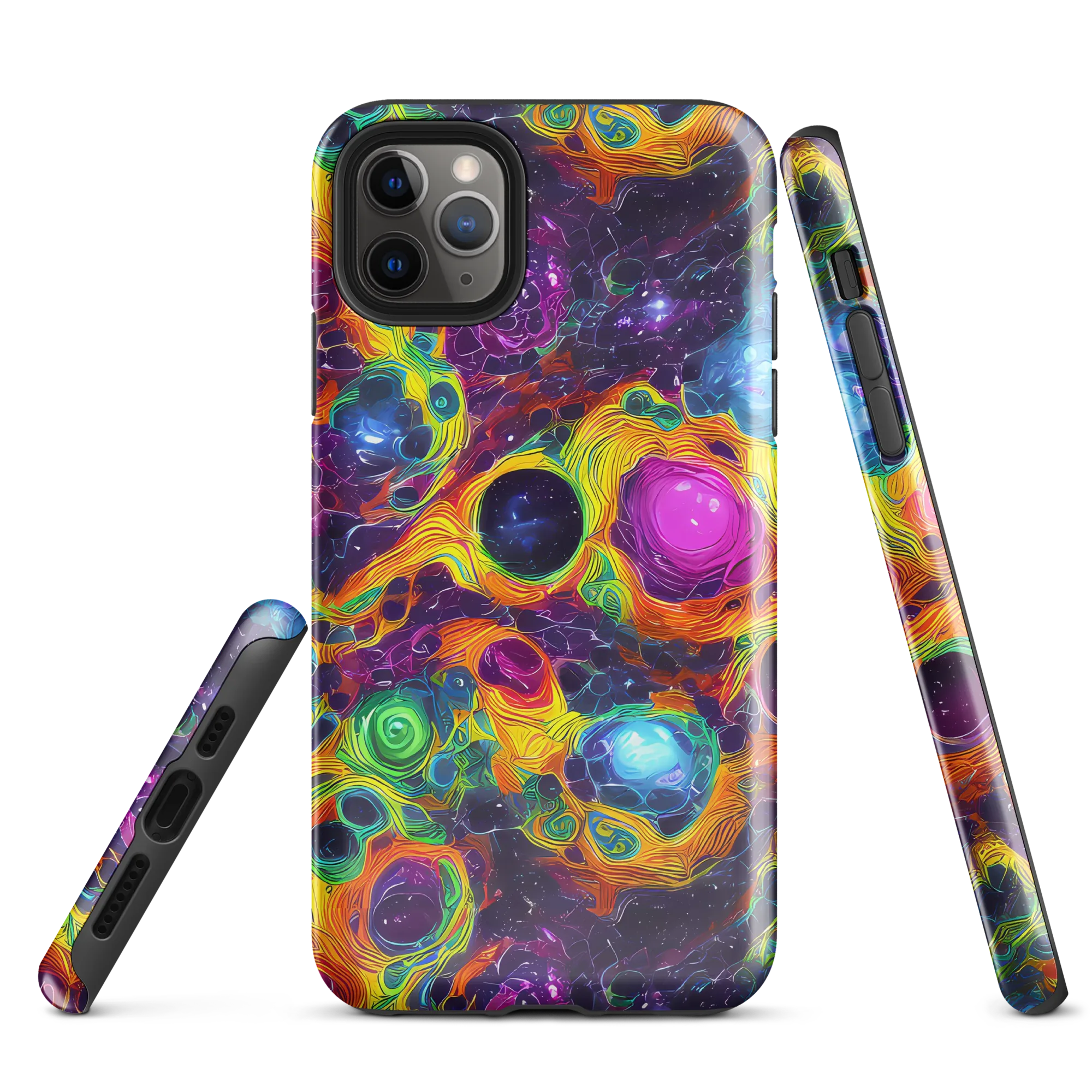 Luminous Orbits on Tough Case for iPhone® — Front