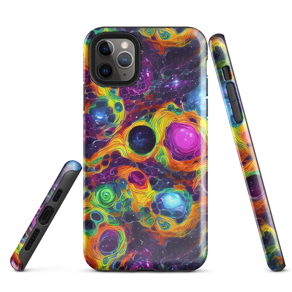 Luminous Orbits on Tough Case for iPhone® — Front