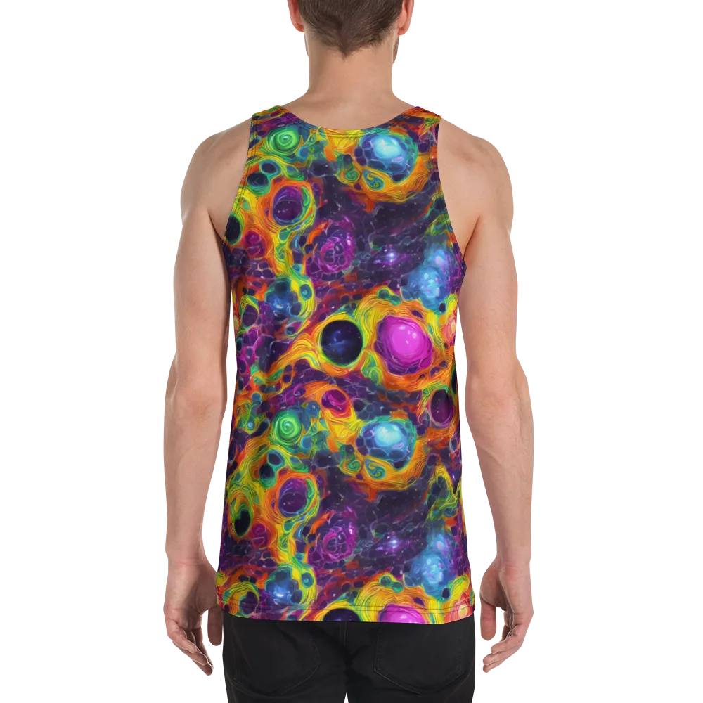Luminous Orbits on Men's Tank Top — Back