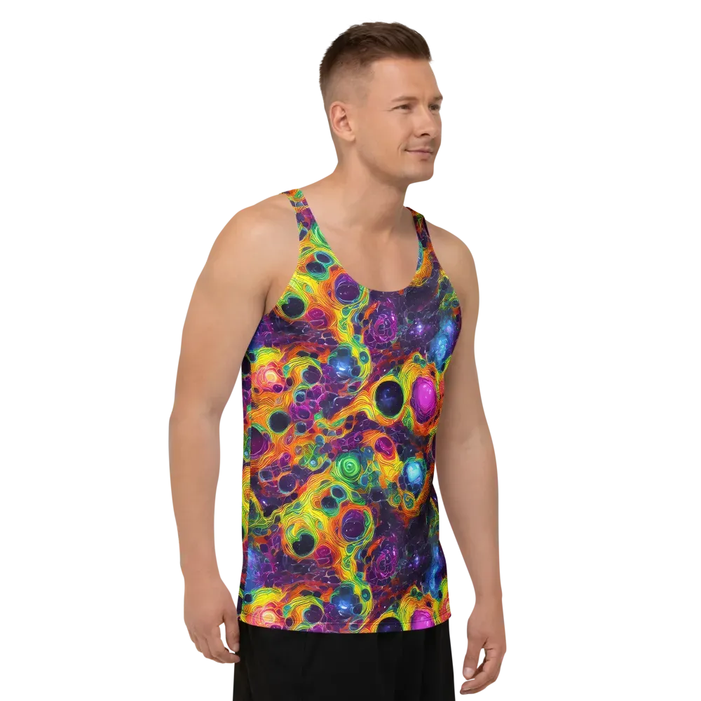 Luminous Orbits on Men's Tank Top — Right Front