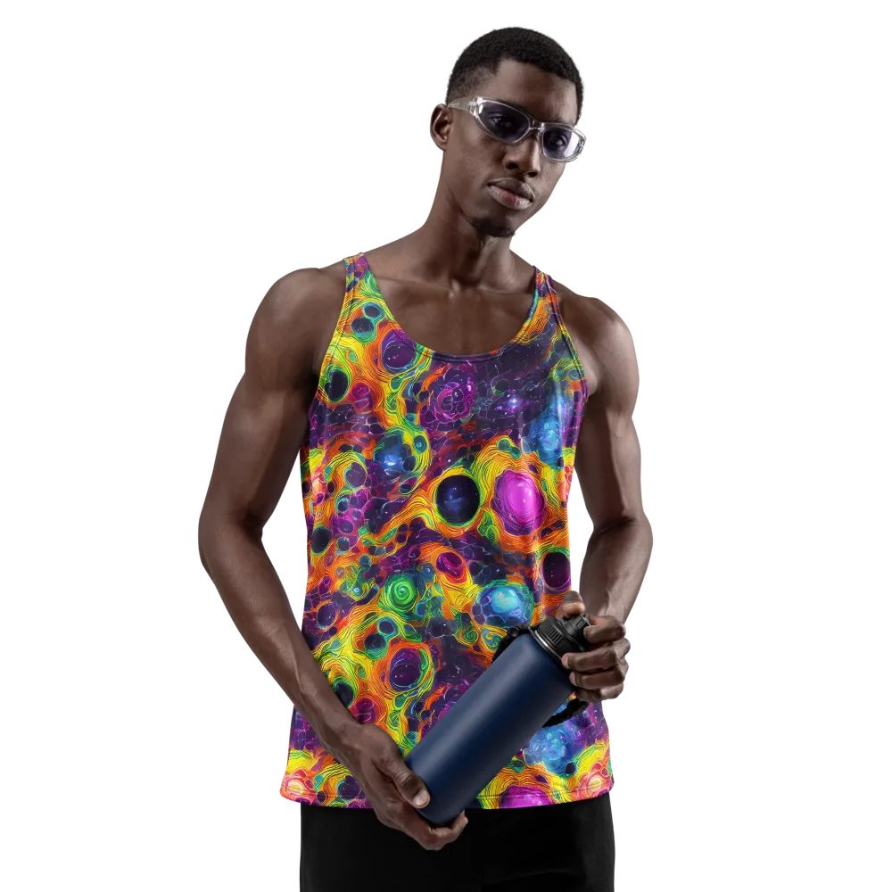 Luminous Orbits on Men's Tank Top — Front