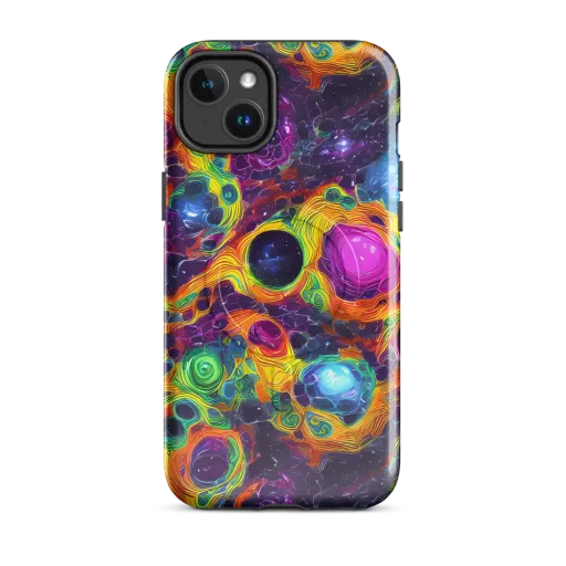 Luminous Orbits on a MagSafe Tough Case for iPhone®