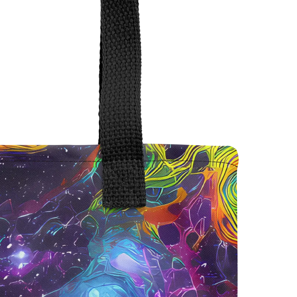 Luminous Orbits on Tote Bag — Product details