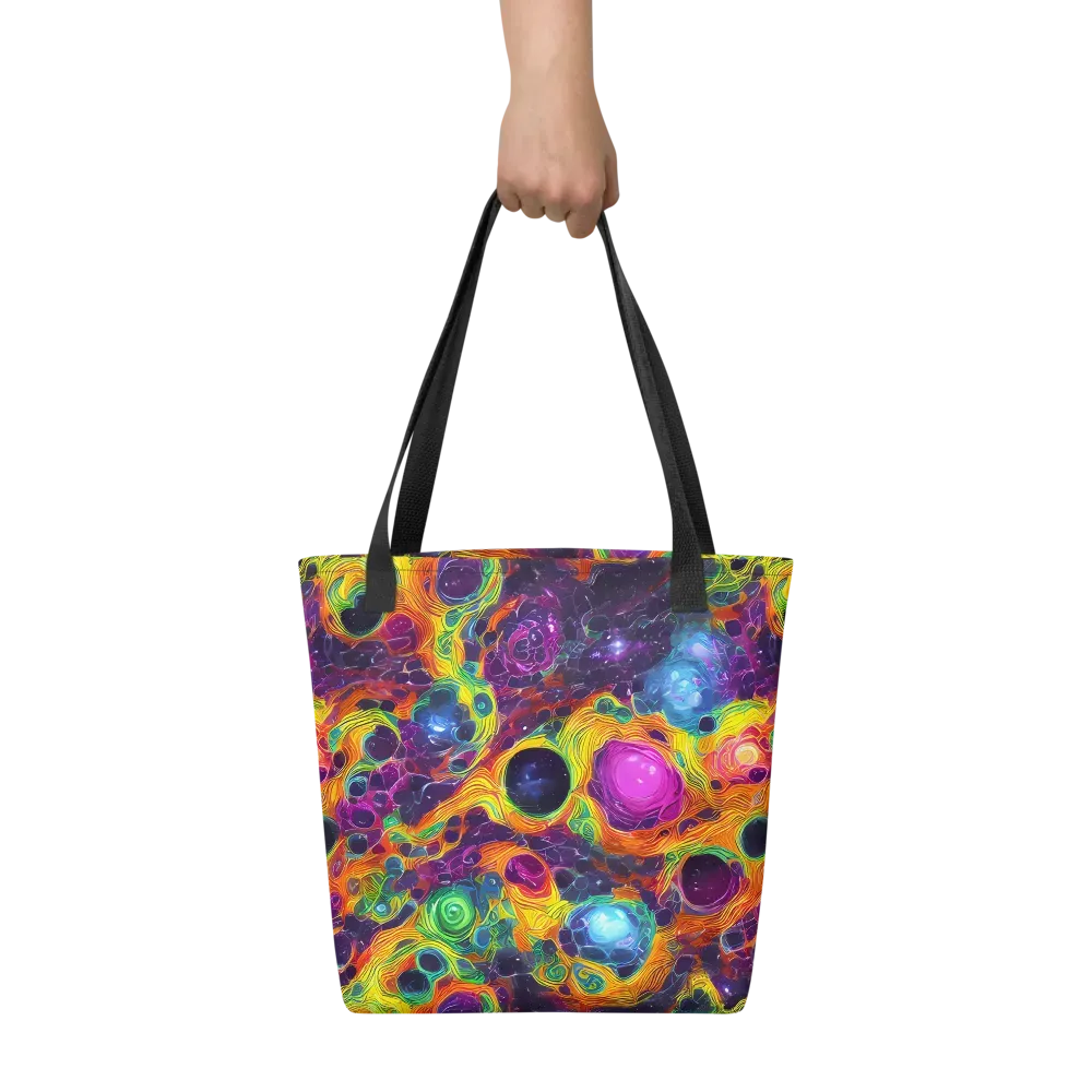 Luminous Orbits on Tote Bag — Front
