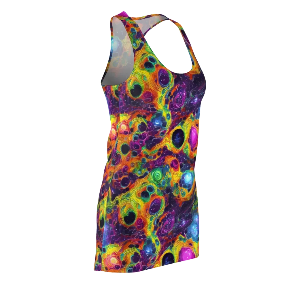 Luminous Orbits on Racerback Dress — Front Side