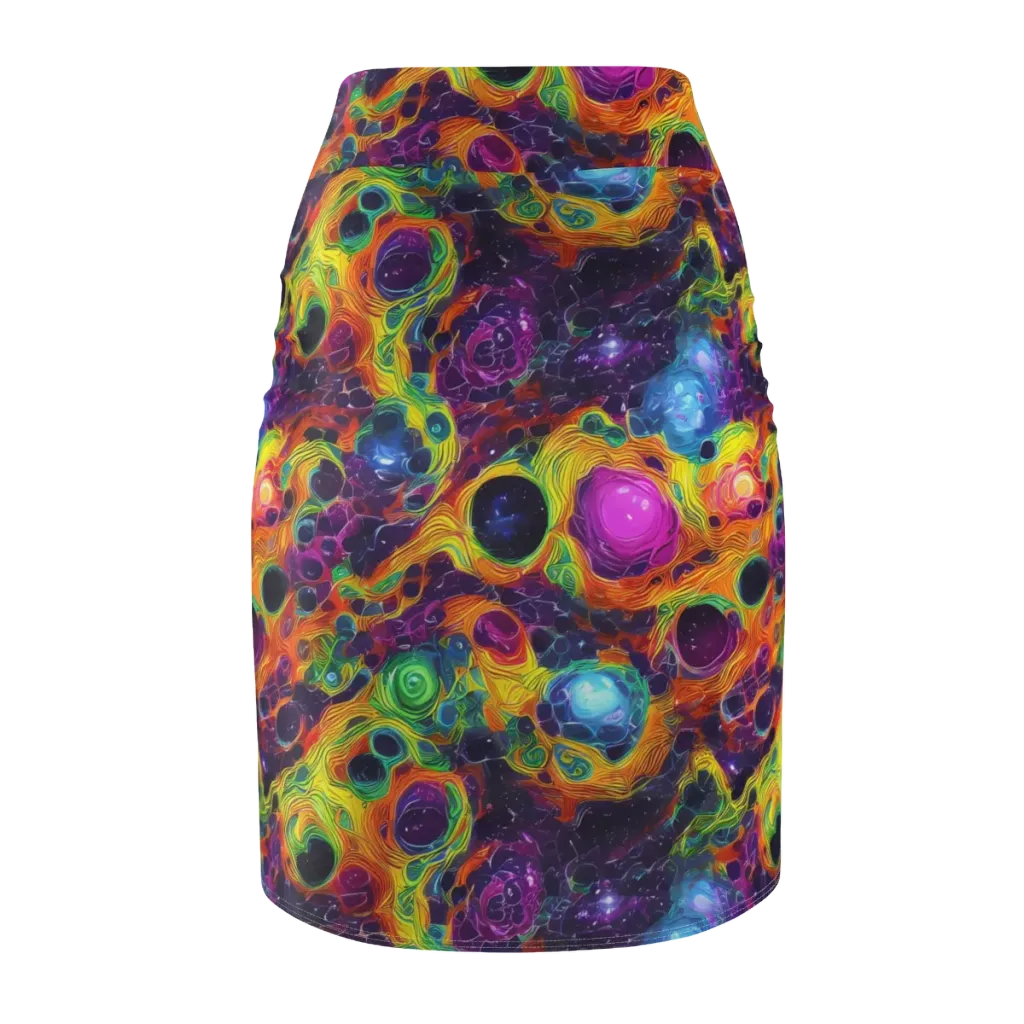 Luminous Orbits on Pencil Skirt — Back
