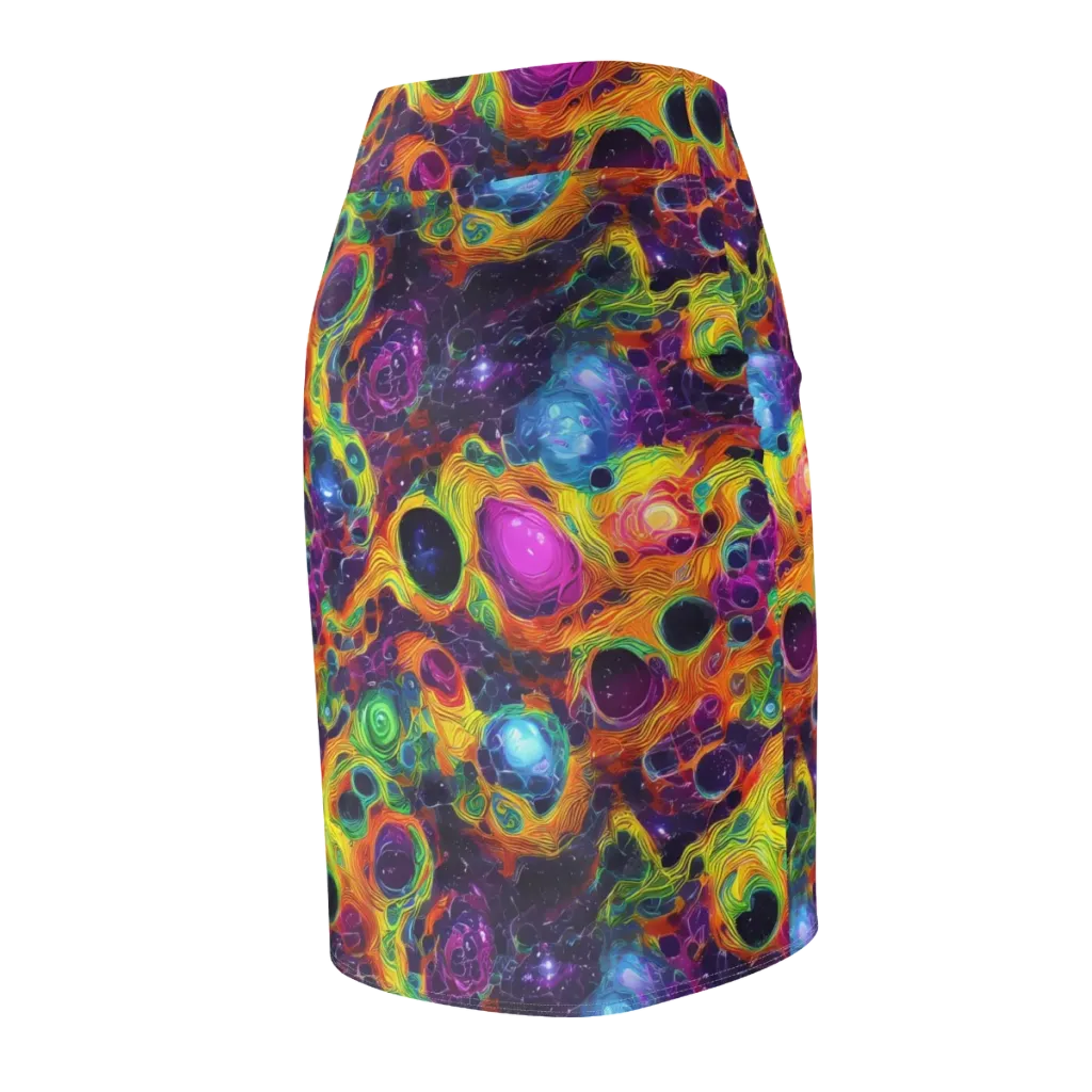 Luminous Orbits on Pencil Skirt — Back Side