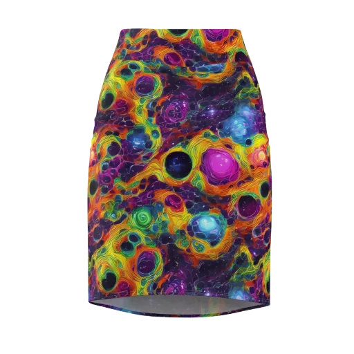 Luminous Orbits on a Pencil Skirt