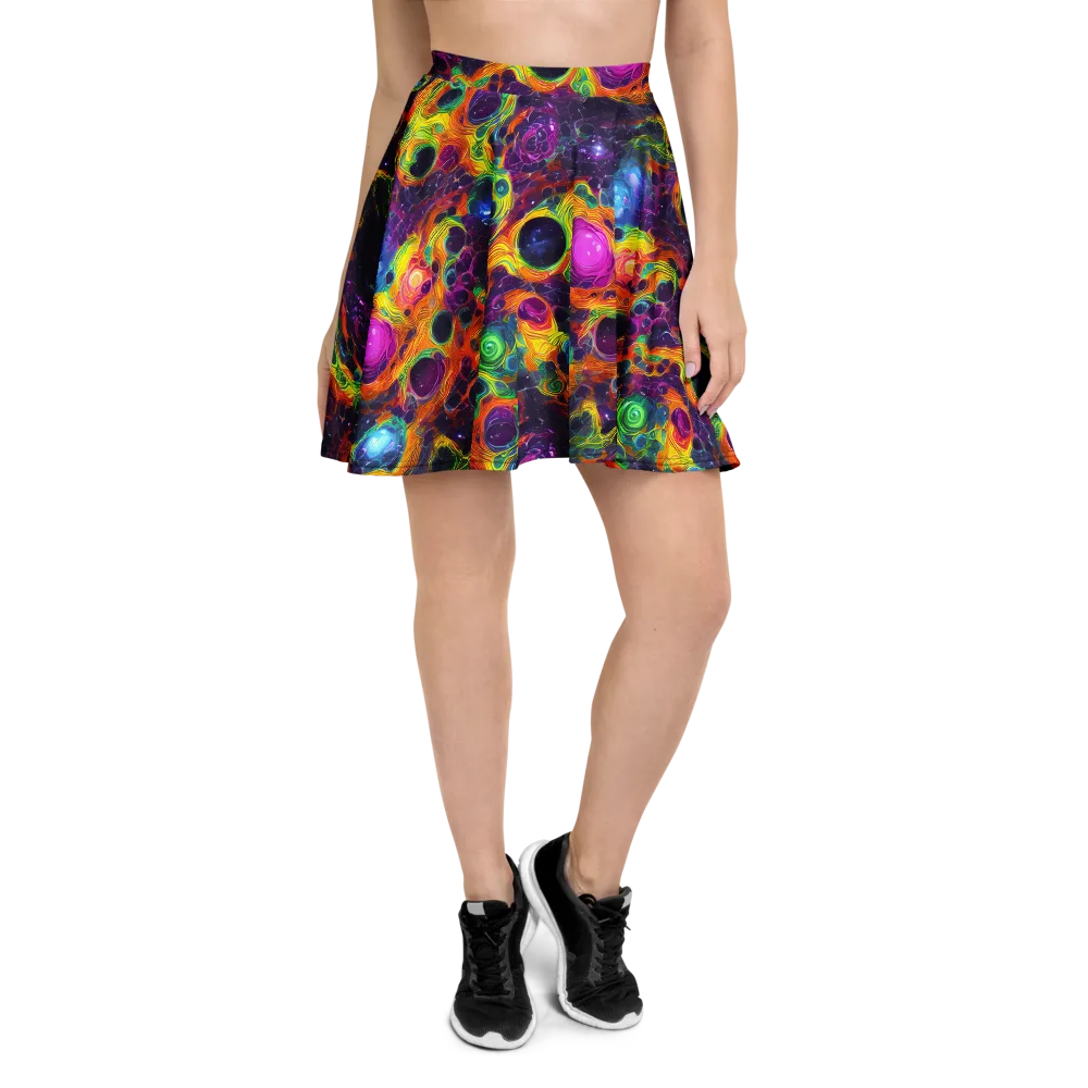 Luminous Orbits on Skater Skirt — Front