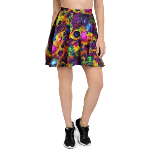 Luminous Orbits on a Skater Skirt