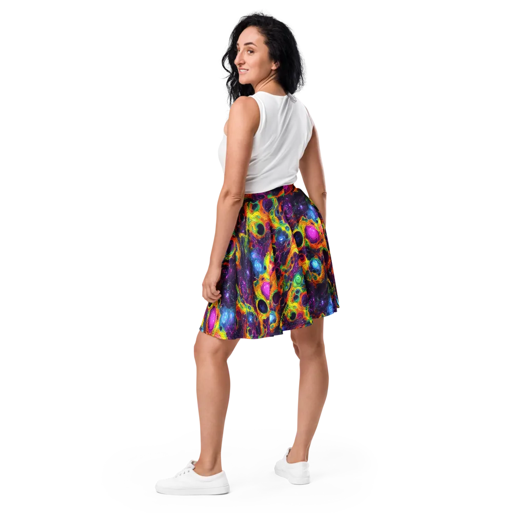 Luminous Orbits on Skater Skirt — Back