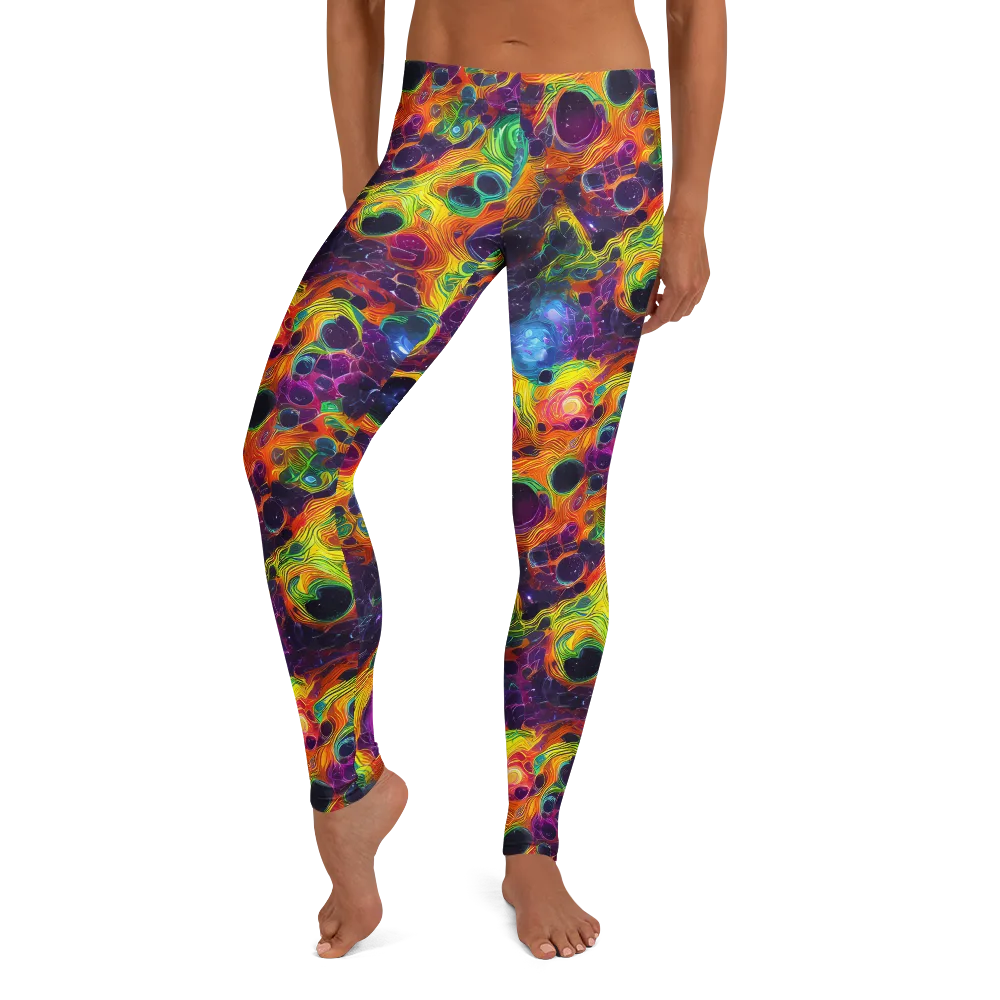 Luminous Orbits on Leggings — Front