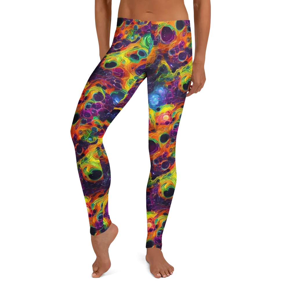 Luminous Orbits on Leggings — Front