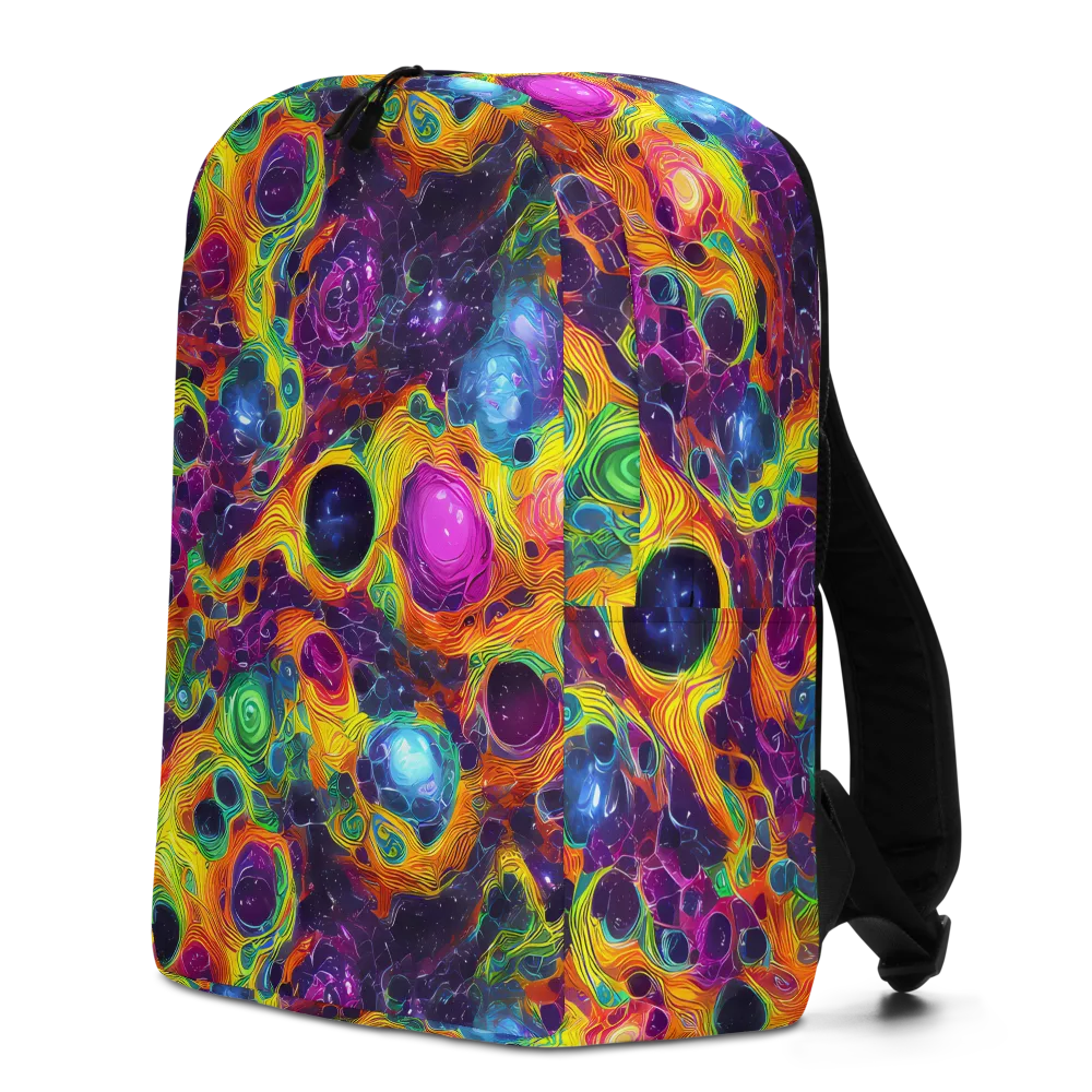 Luminous Orbits on Minimalist Backpack — Left