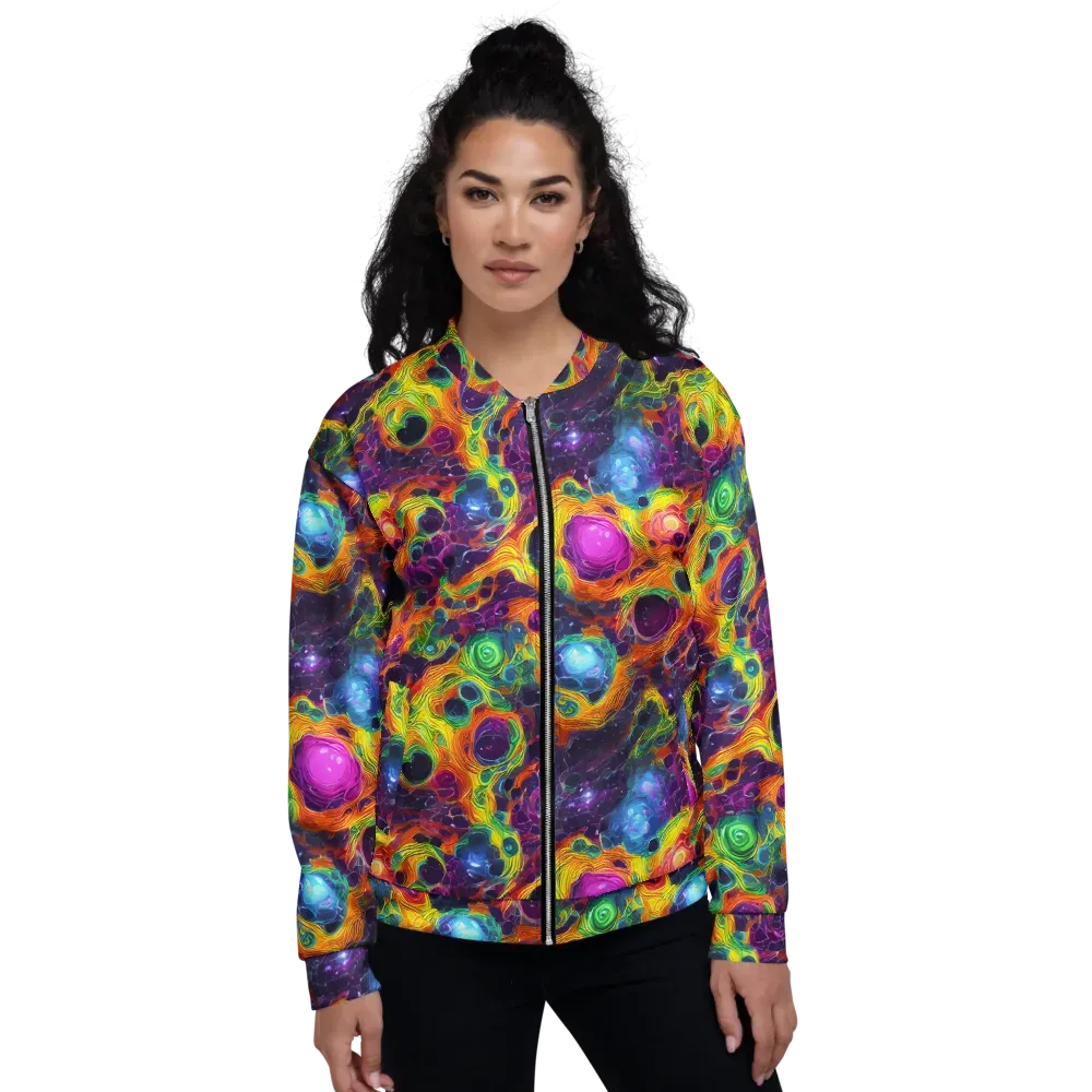 Luminous Orbits on Bomber Jacket — Front