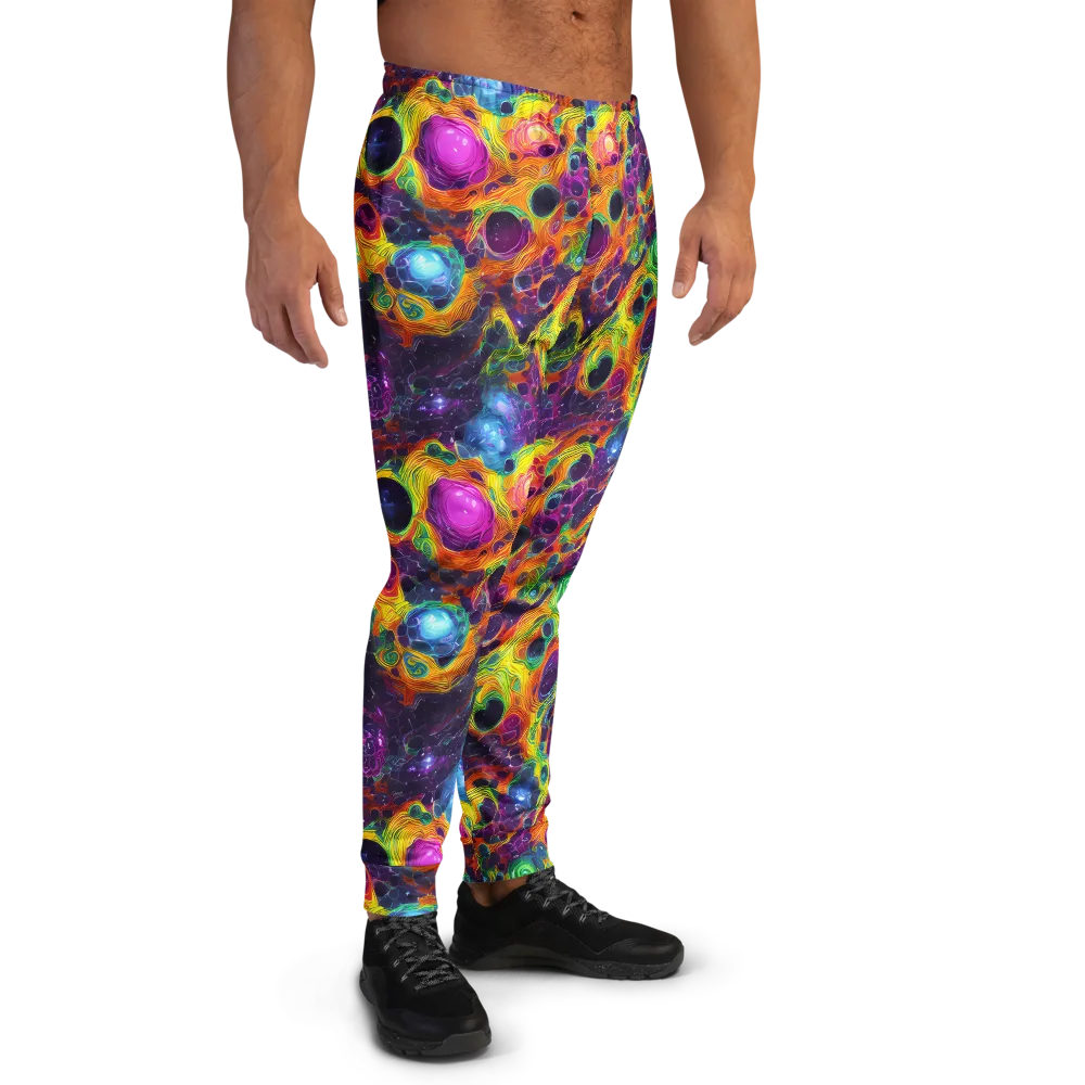 Luminous Orbits on Men's Joggers — Right