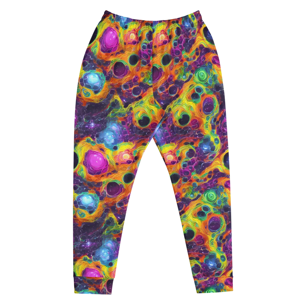 Luminous Orbits on Men's Joggers — Front
