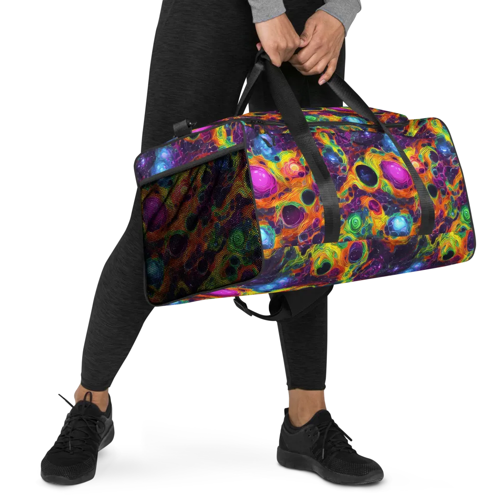 Luminous Orbits on Duffle Bag — Right Front