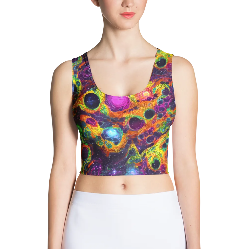 Luminous Orbits on Crop Top — Front