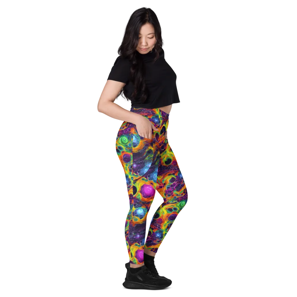 Luminous Orbits on Leggings with Pockets — Right