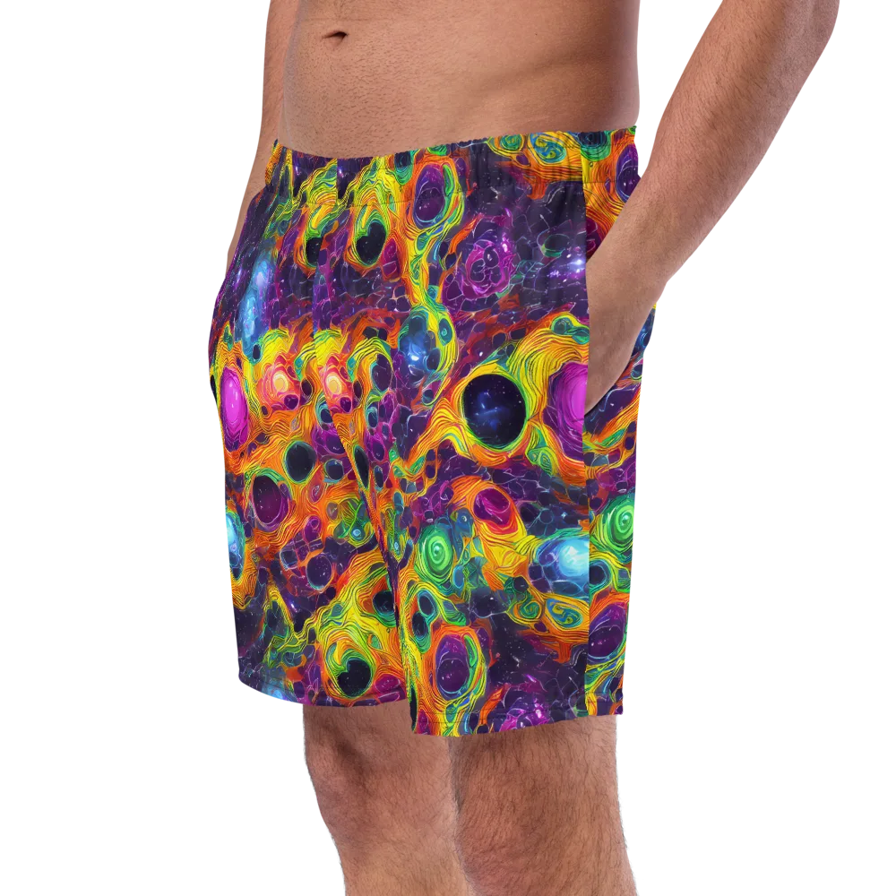 Luminous Orbits on Swim Trunks — Left Front