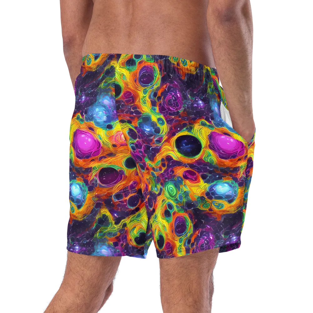 Luminous Orbits on Swim Trunks — Right Back