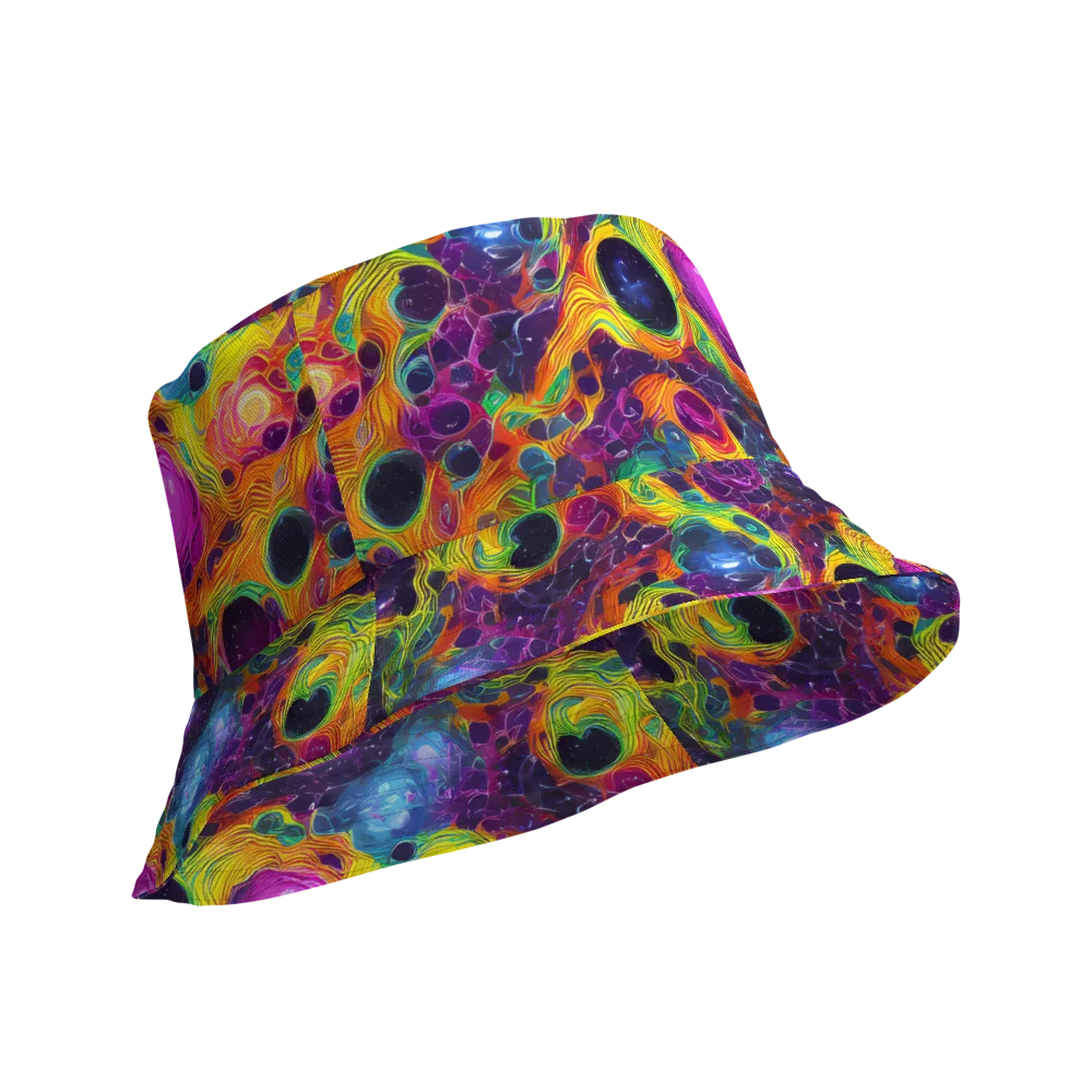 Luminous Orbits on Reversible Bucket Hat — Product details Outside