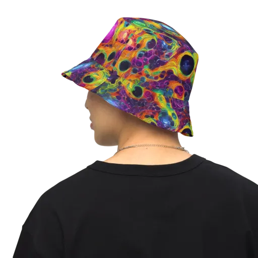 Luminous Orbits on a Reversible Bucket Hat