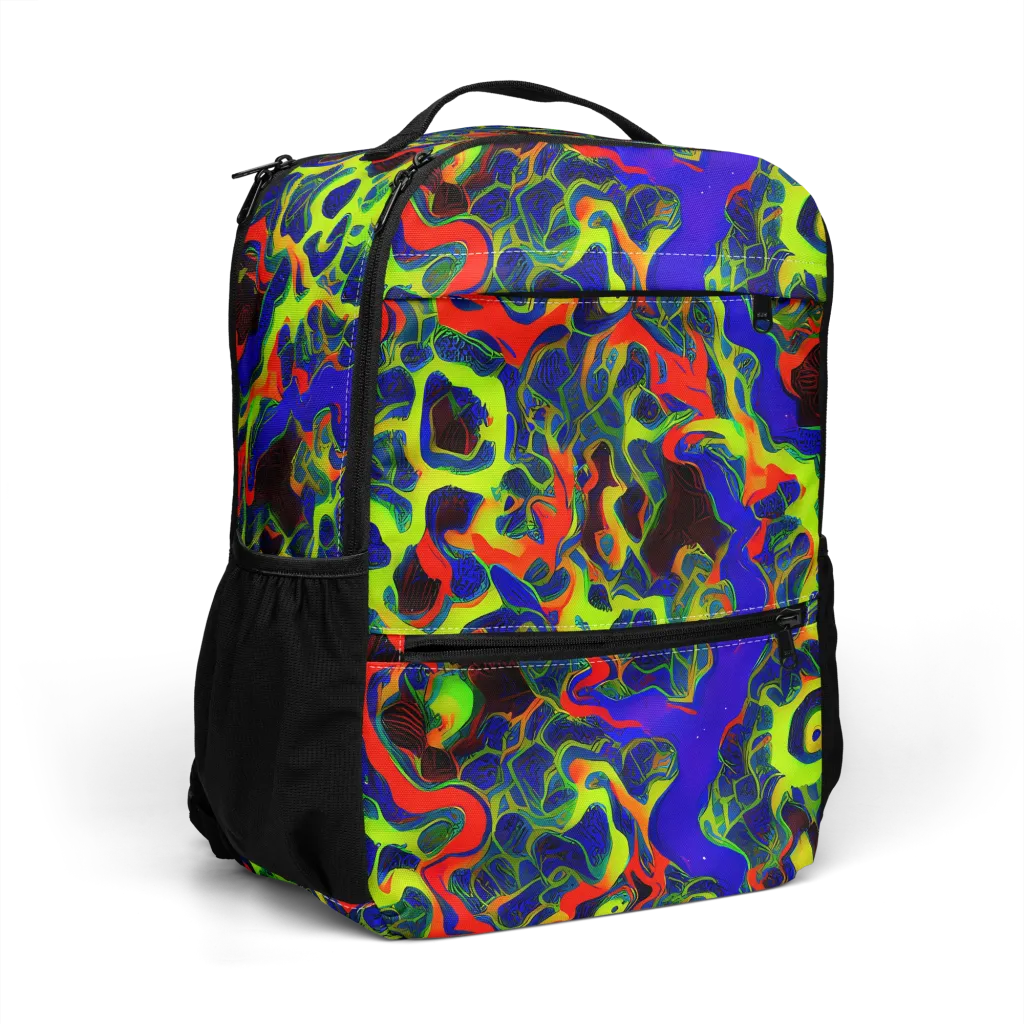Lucid Static on Utility Backpack — Right Front
