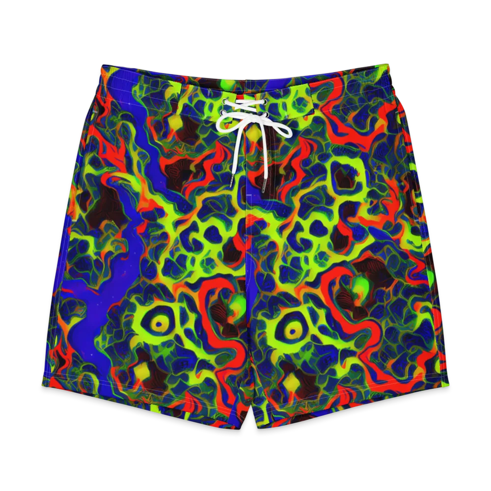 Lucid Static on Men's Board Shorts — Front