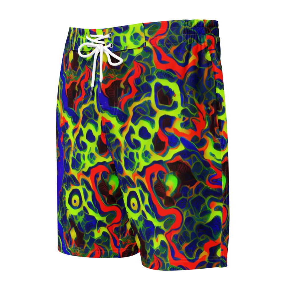 Lucid Static on Men's Board Shorts — Front