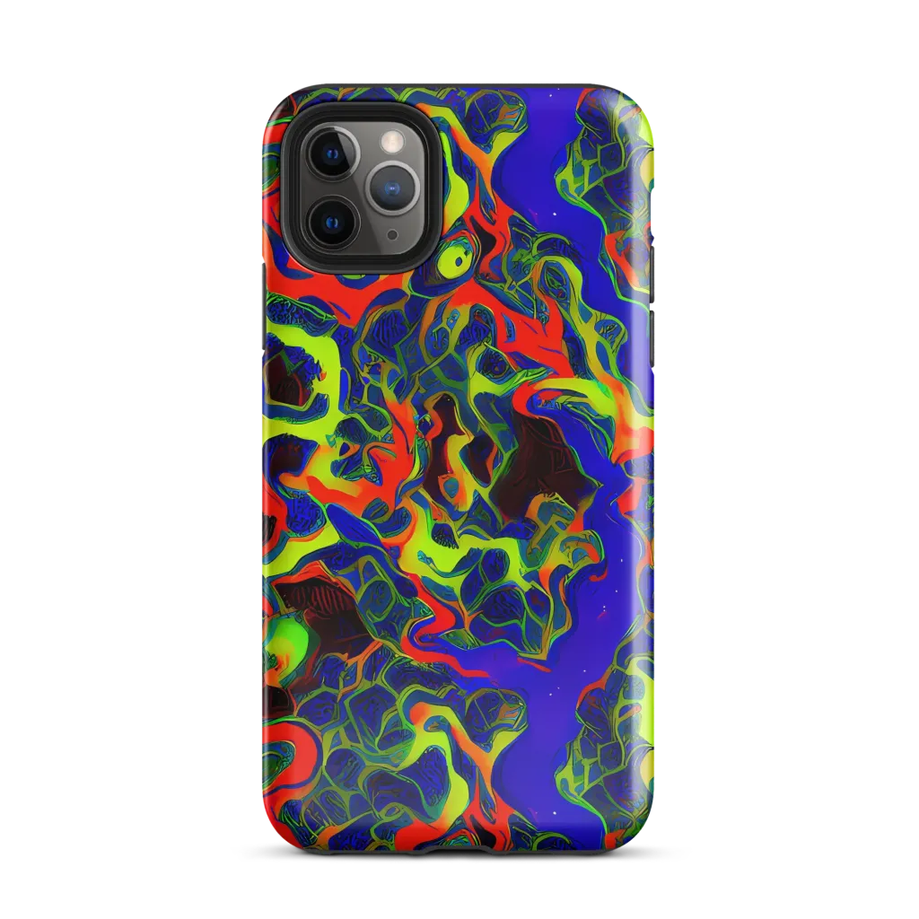Lucid Static on Tough Case for iPhone® — Front