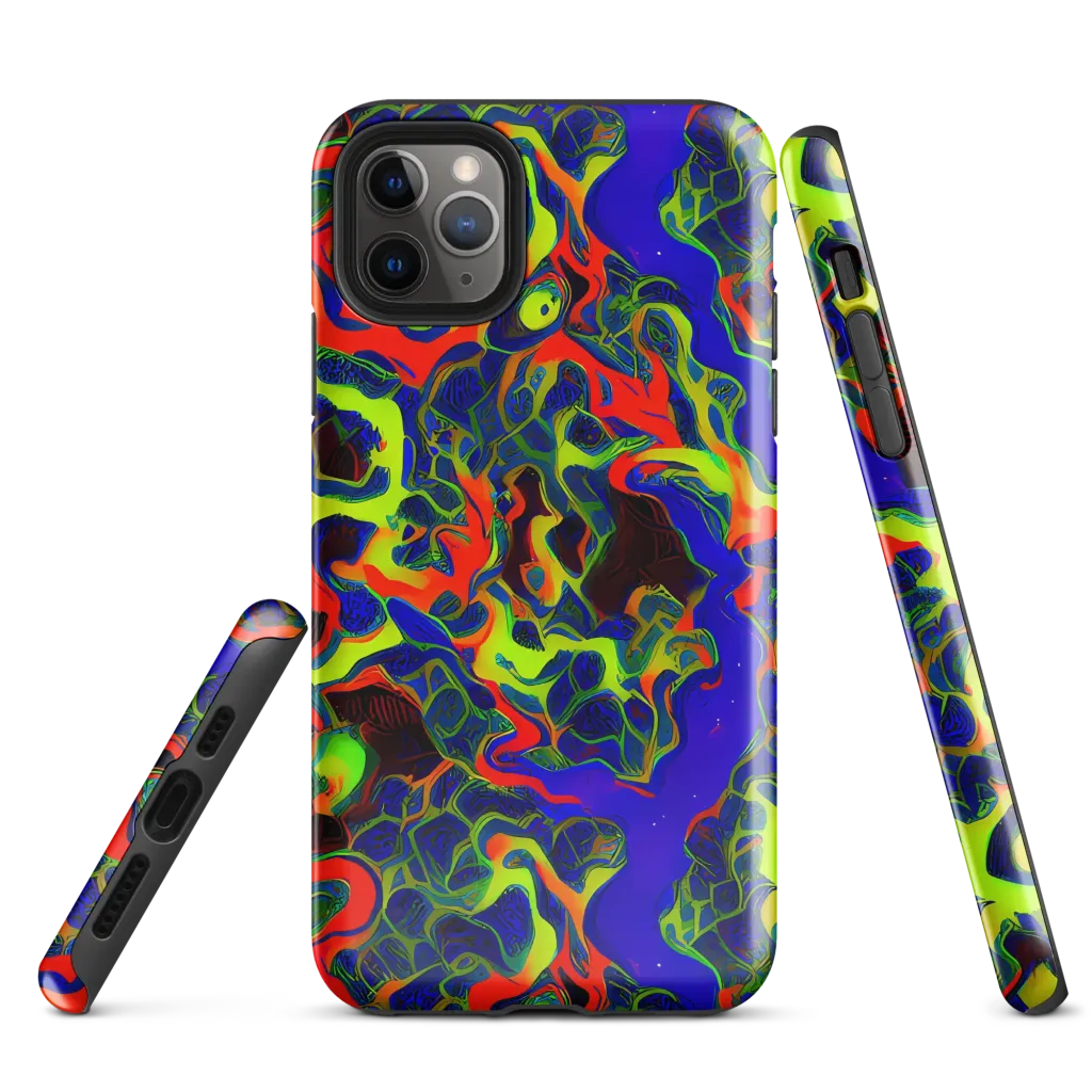 Lucid Static on Tough Case for iPhone® — Front