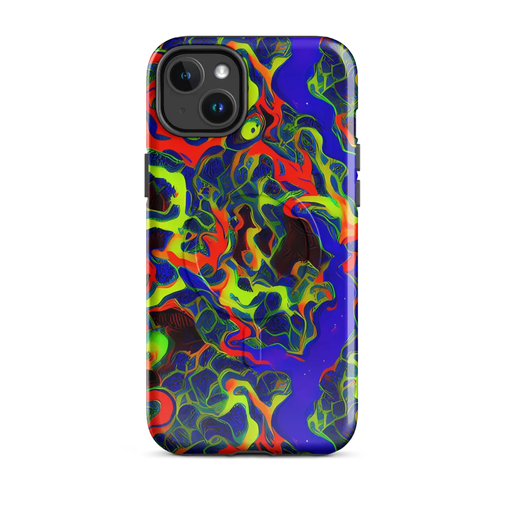 Lucid Static on MagSafe Tough Case for iPhone® — Front