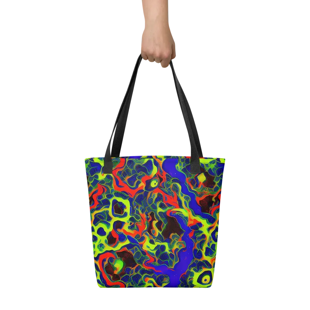 Lucid Static on Tote Bag — Front