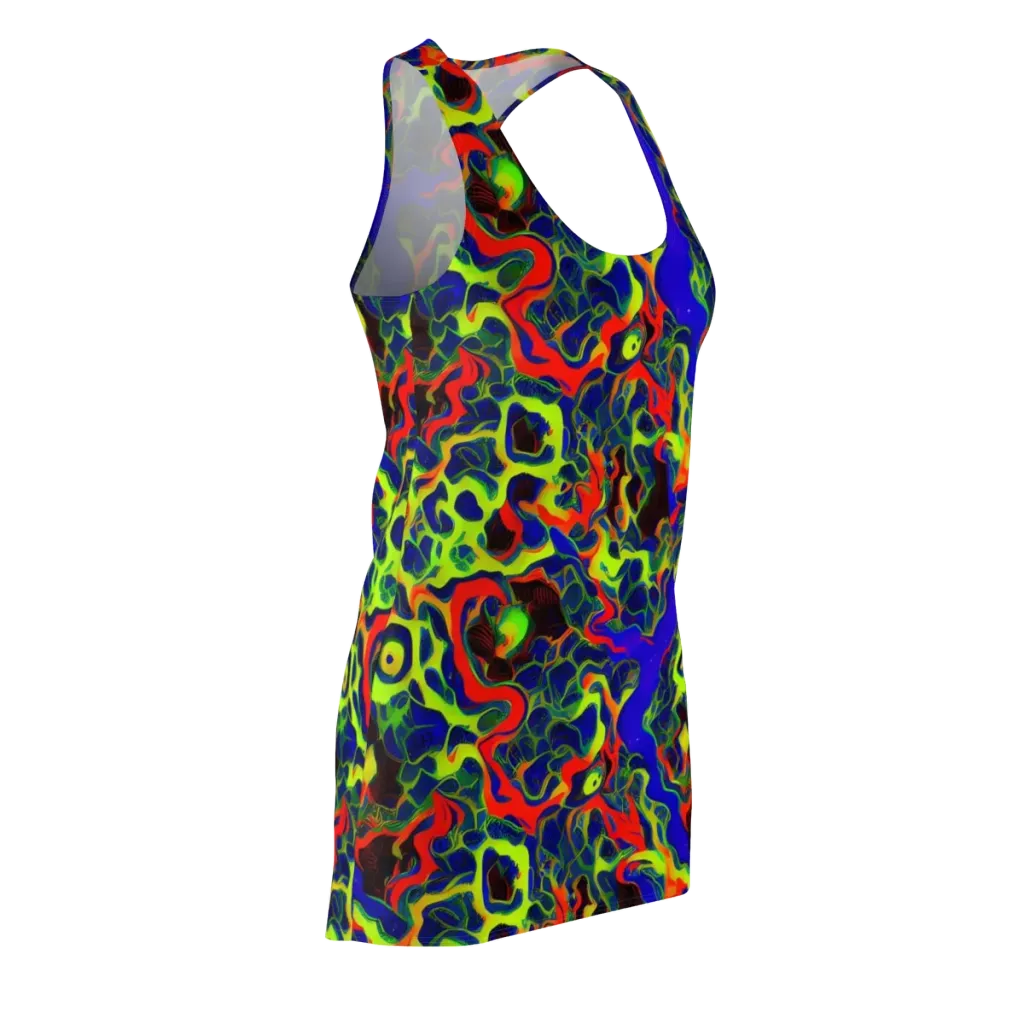 Lucid Static on Racerback Dress — Front Side