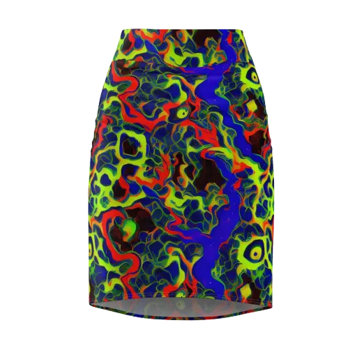 Lucid Static on a Pencil Skirt