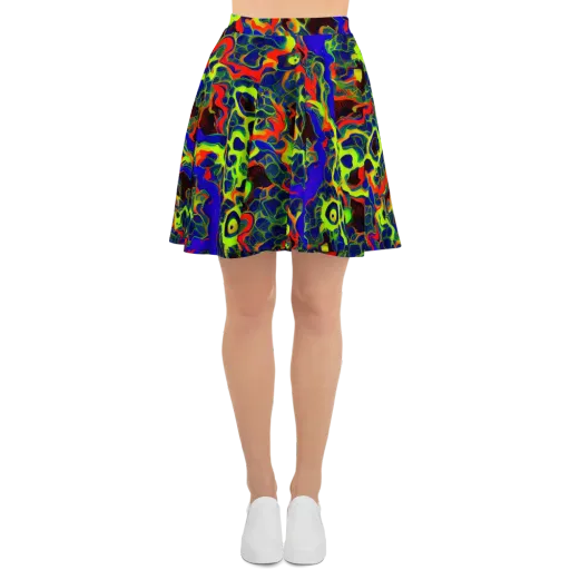 Lucid Static on a Skater Skirt