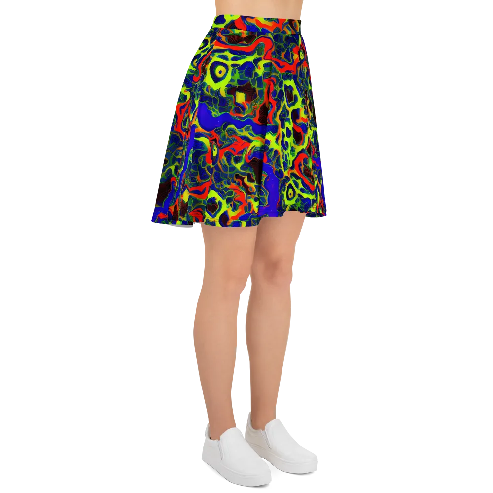 Lucid Static on Skater Skirt — Right