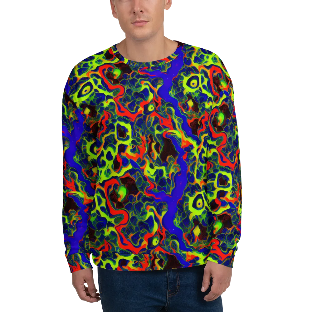 Lucid Static on Sweatshirt — Front