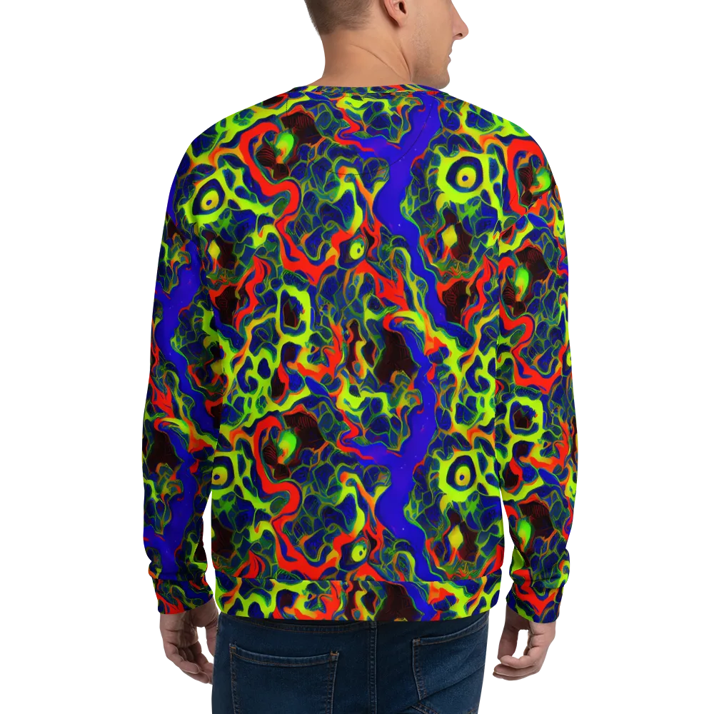 Lucid Static on Sweatshirt — Back
