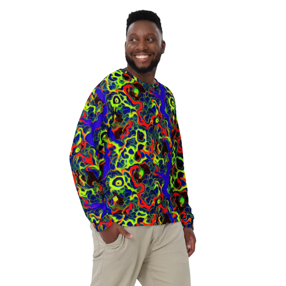Lucid Static on Sweatshirt — Front