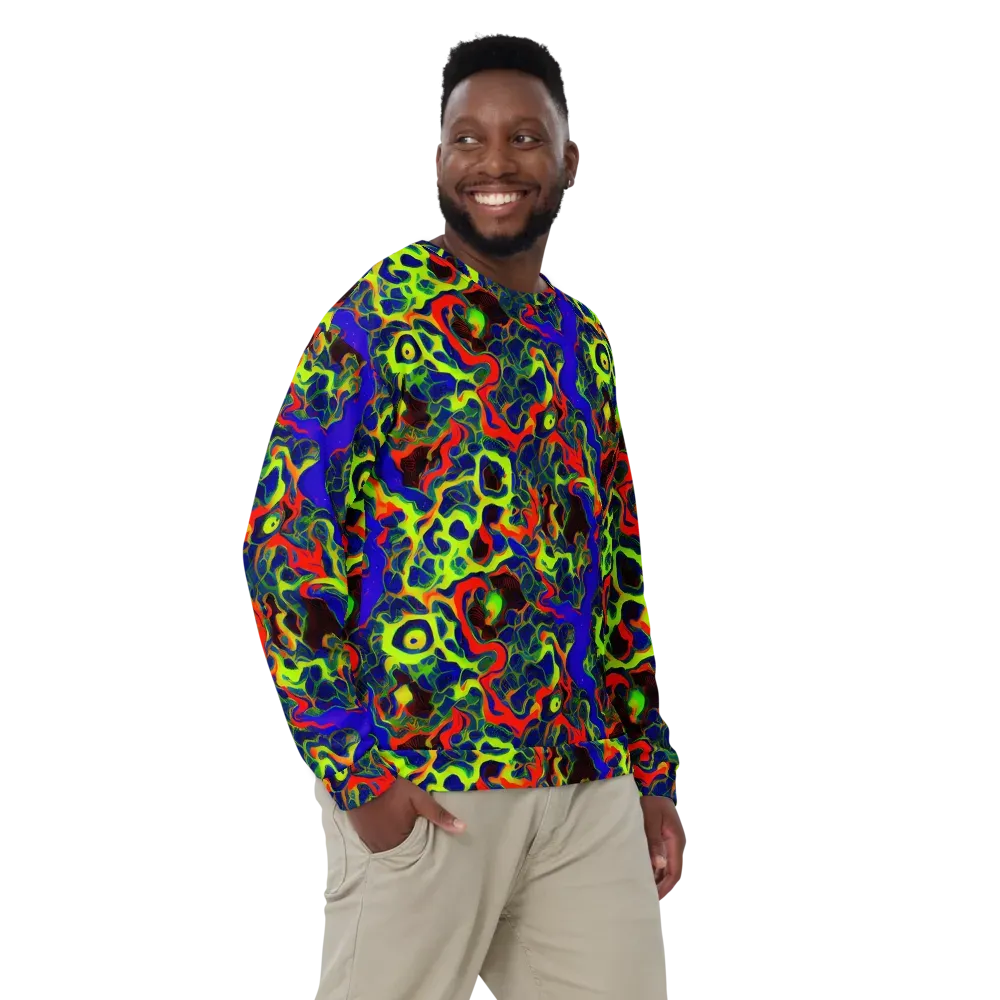 Lucid Static on Sweatshirt — Front