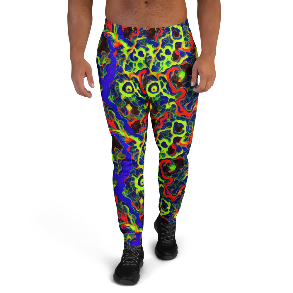 Lucid Static on Men's Joggers — Front